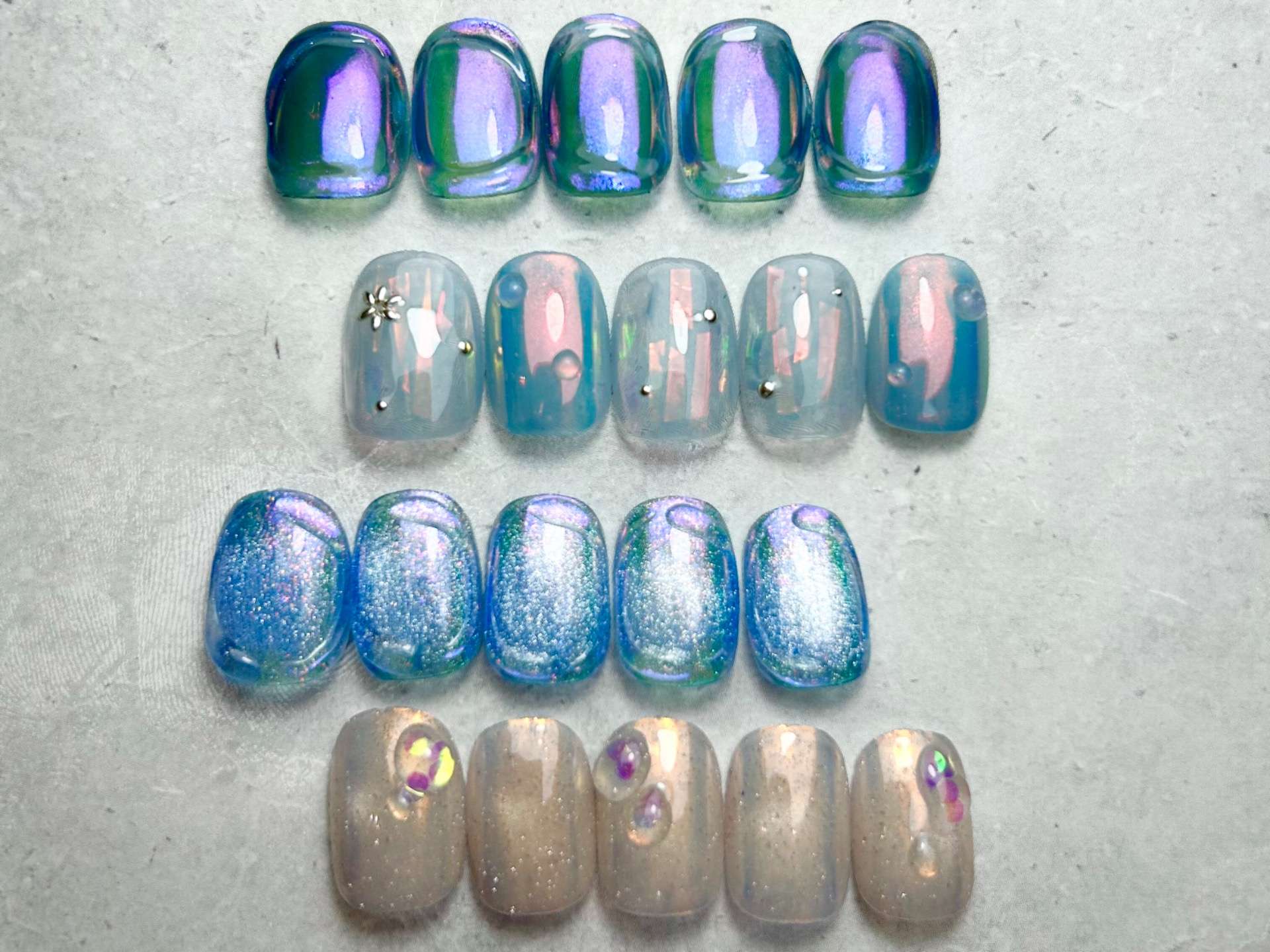 うるうる透け感ネイル|千里丘茨木ネイルサロン| atelier classic