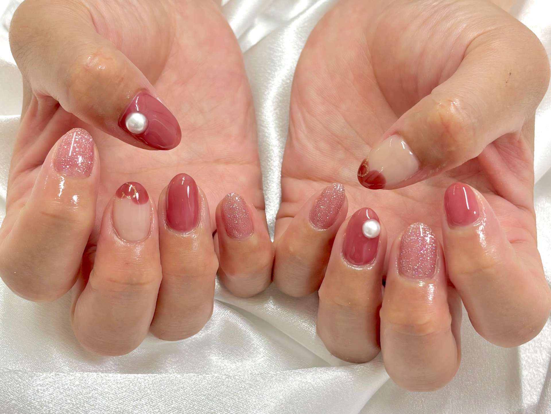 ショートネイル|大阪茨木市ネイルサロン|atelier classic